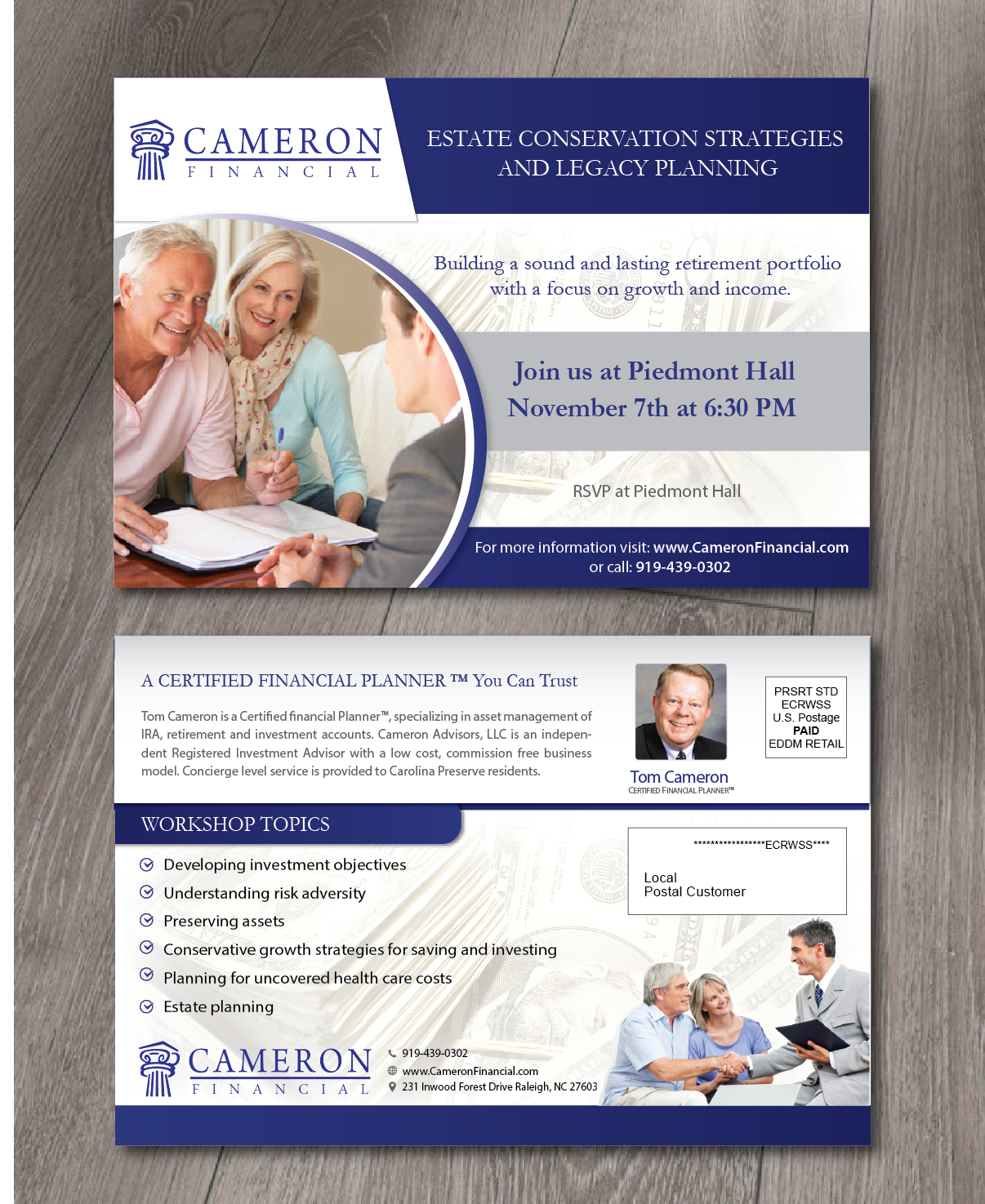 Postcard Design by alex989 for this project | Design #16417632