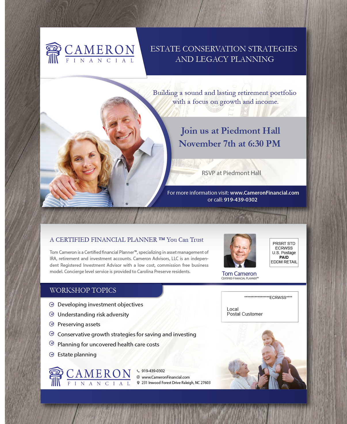 Postcard Design by alex989 for this project | Design #16432919