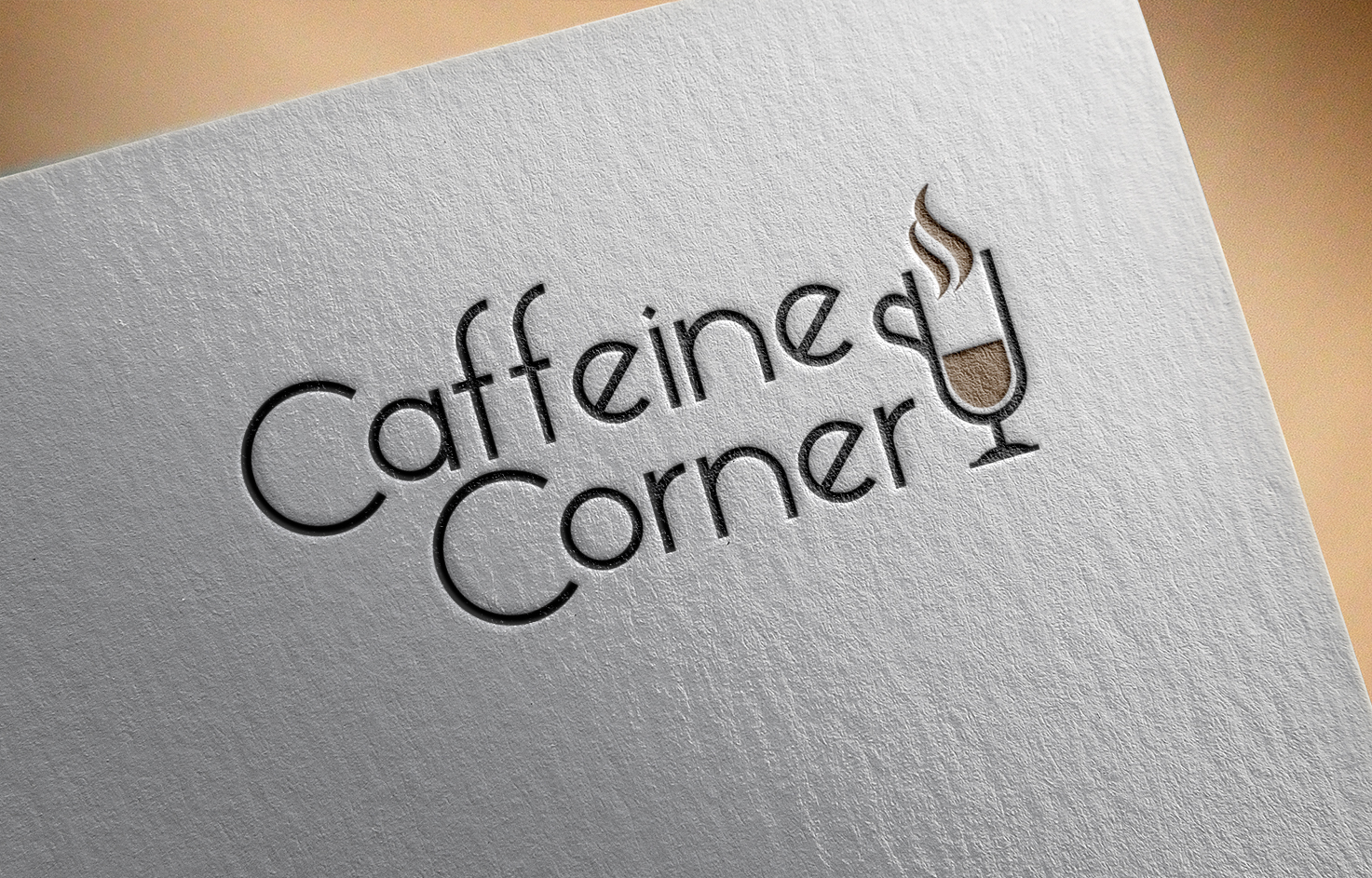 Logo Design by Tyler Blake Designs for Caffeine Corner | Design #13163393