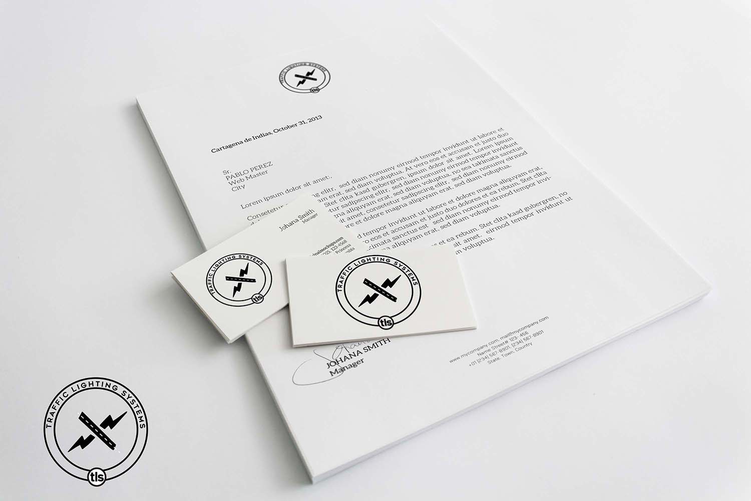 Logo Design by DesignNUDE for Traffic & Lighting Systems | Design #13226240