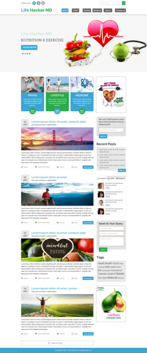 Web-Design von harmi_199 für dieses Projekt | Design: #13185940