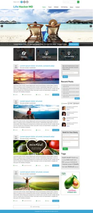 Web-Design von harmi_199 für dieses Projekt | Design: #13186051