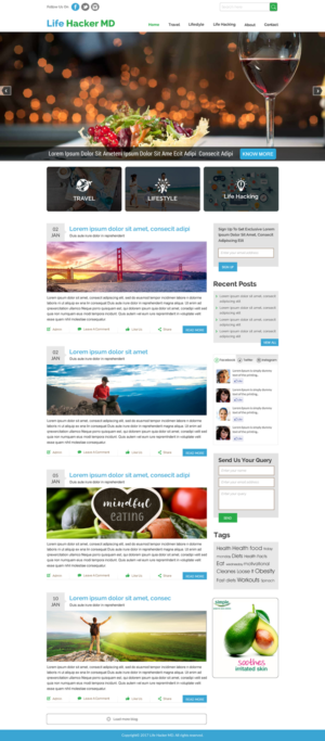 Web-Design von harmi_199 für dieses Projekt | Design: #13186053