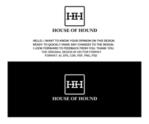 Logo Design by artsterdam for House of Hound | Design: #13123564