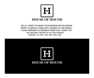 Logo Design by artsterdam for House of Hound | Design: #13123566