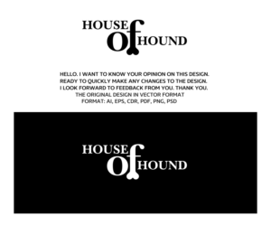 Logo-Design von artsterdam für House of Hound | Design: #13123570