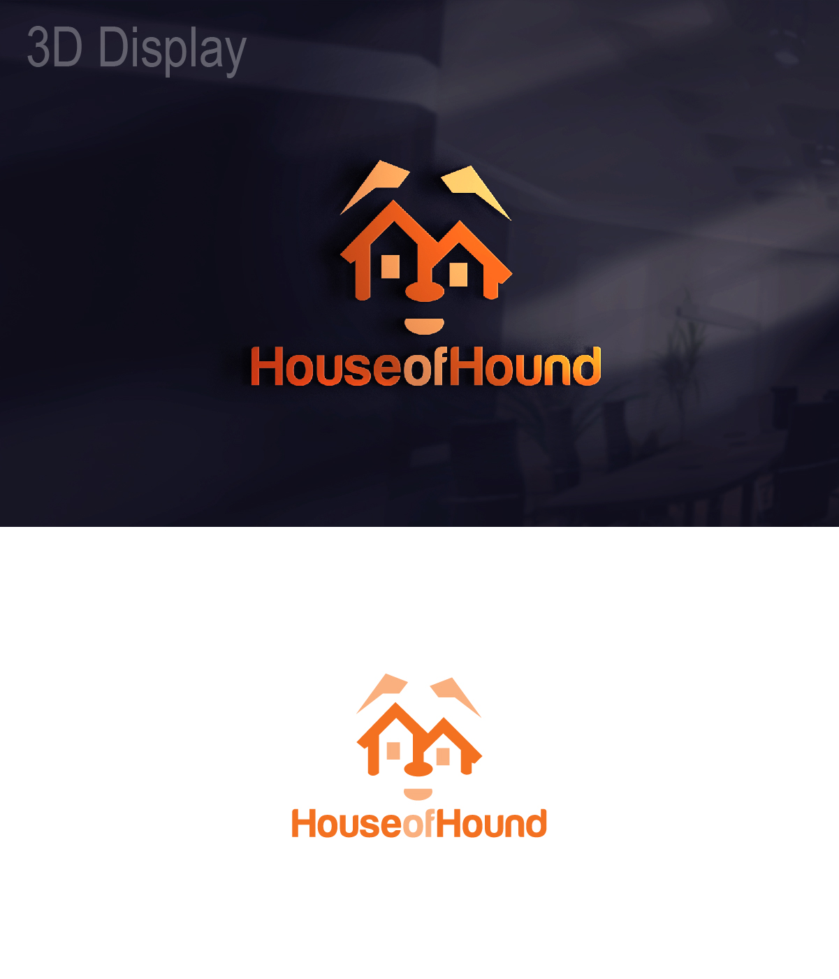Logo Design by 3Guys for House of Hound | Design #13117669