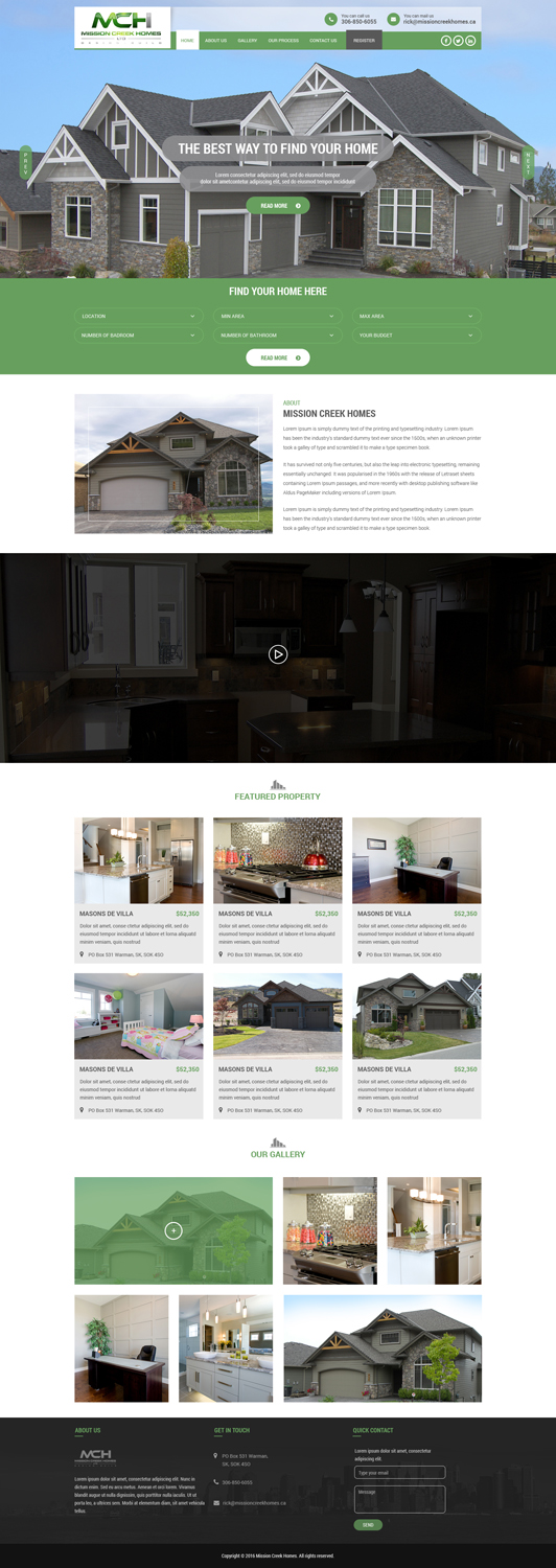 Web Design by Abhinav Katiyar for Brown Bag Media Group Inc | Design #13140725