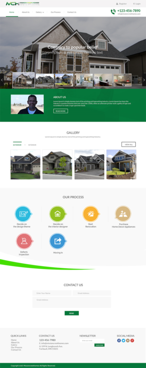 Web Design par primarydesigner2k9 pour Brown Bag Media Group Inc | Design #13123411