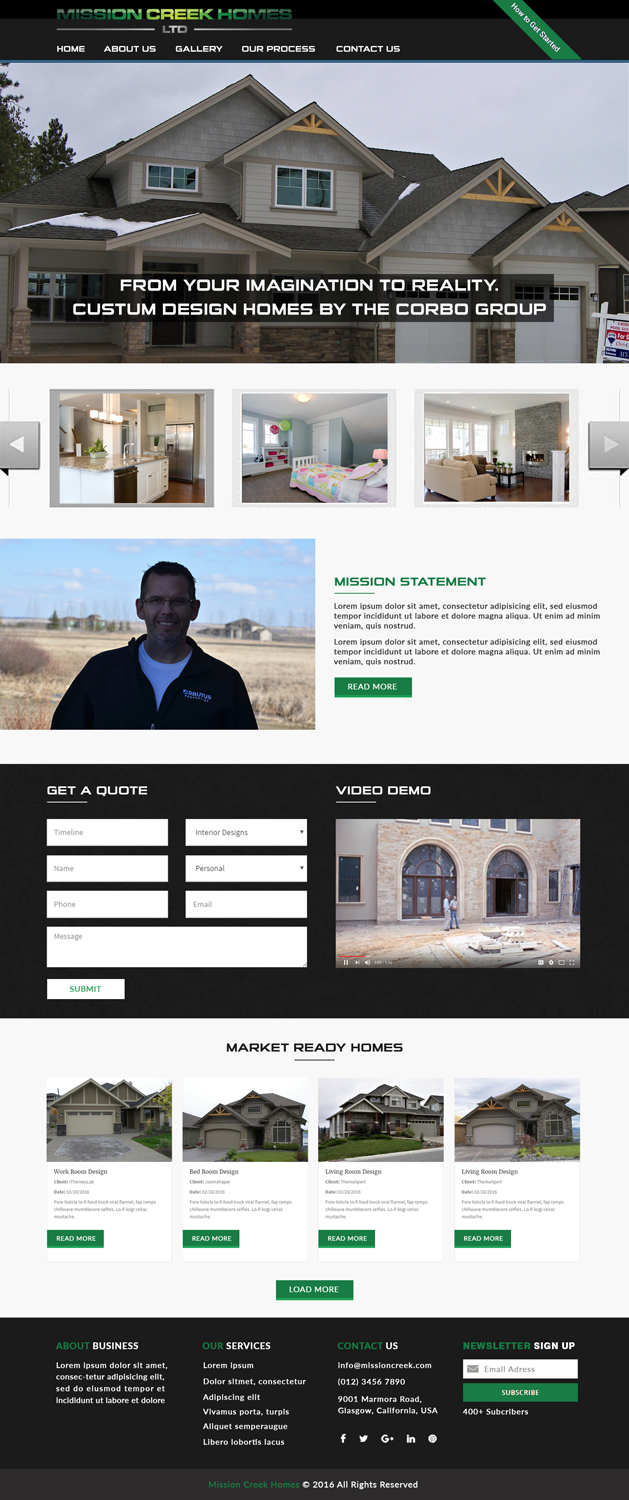 Web Design by bdesigner9 for Brown Bag Media Group Inc | Design #13167608