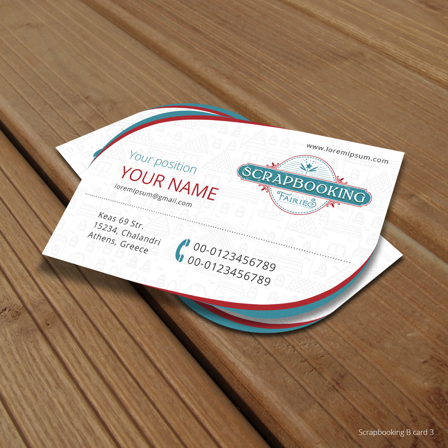 Business Card Design by Sketchweb for Scrapbooking Fairies | Design #13145530