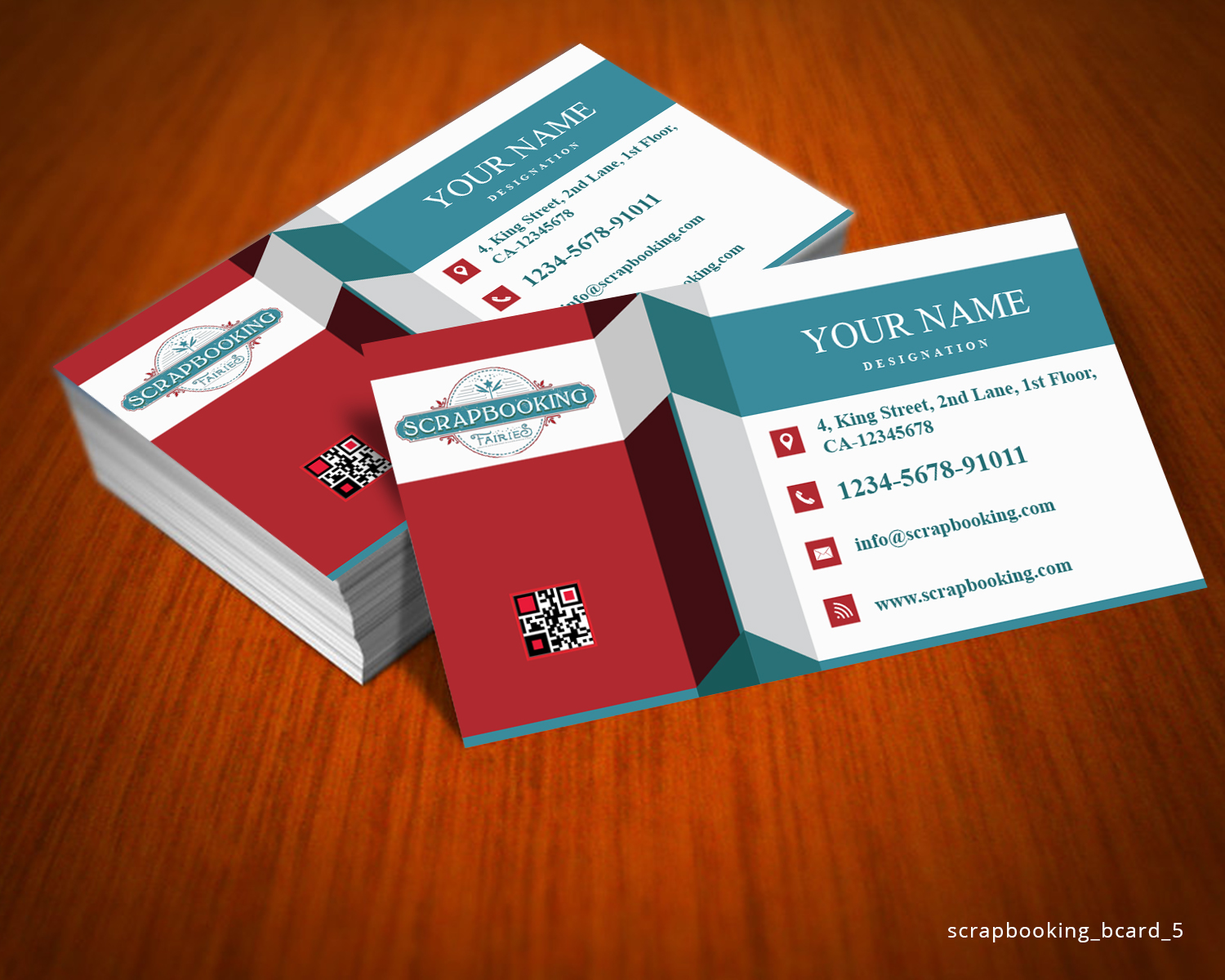 Business Card Design by Sketchweb for Scrapbooking Fairies | Design #13157823