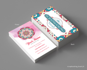 Business Card Design by Sketchweb for Scrapbooking Fairies | Design: #13166345
