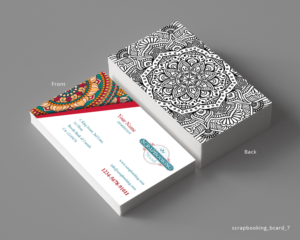 Business Card Design by Sketchweb for Scrapbooking Fairies | Design: #13203087