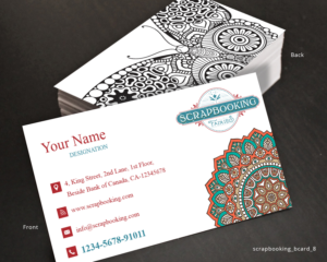 Business Card Design by Sketchweb for Scrapbooking Fairies | Design: #13204147