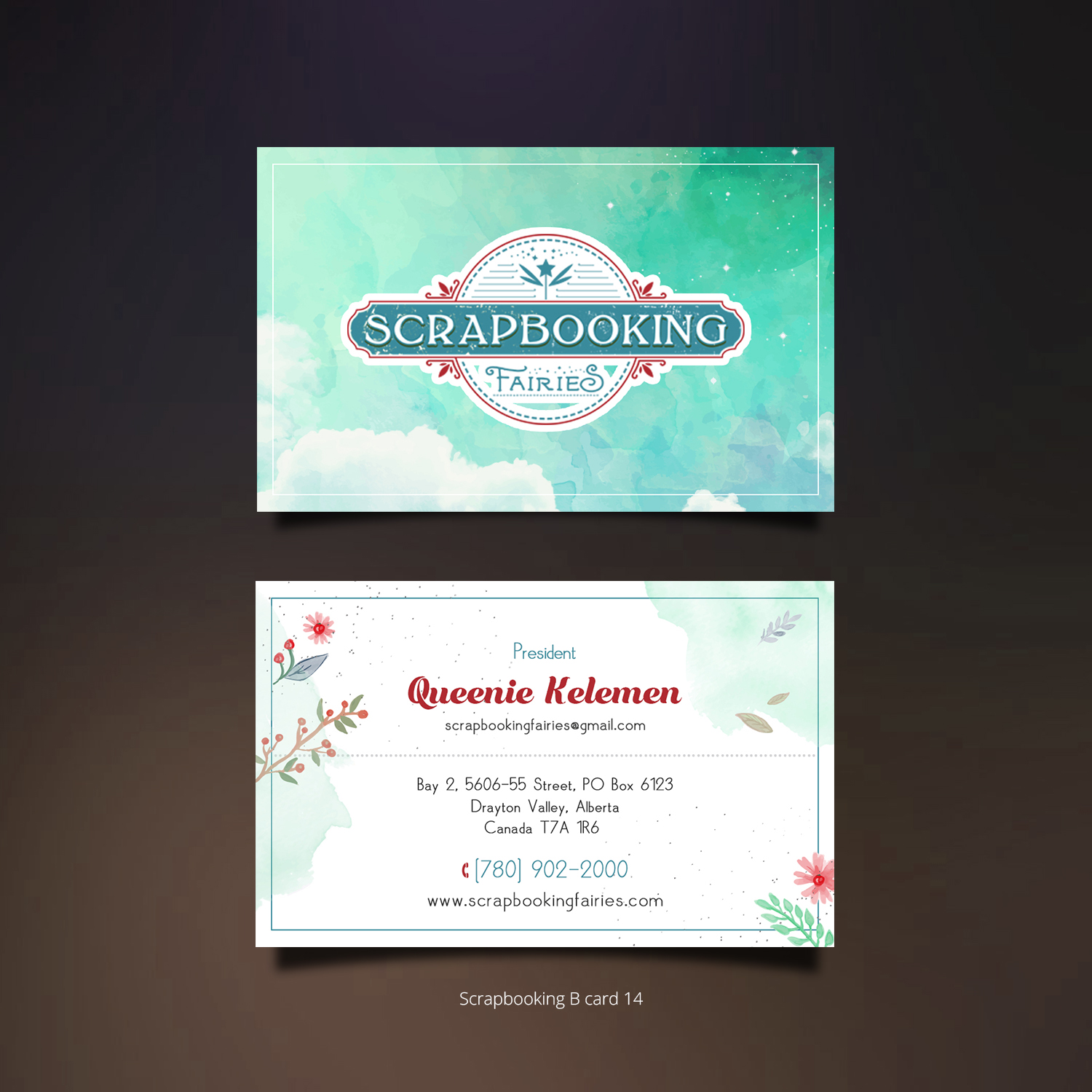 Business Card Design by Sketchweb for Scrapbooking Fairies | Design #13244583