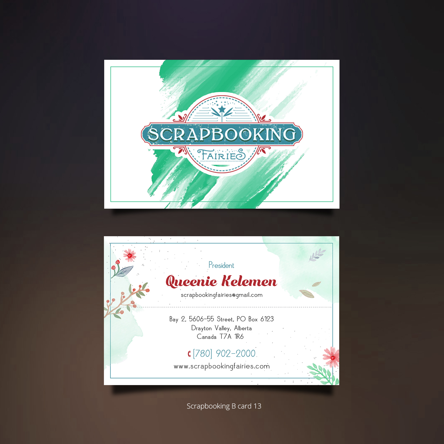 Business Card Design by Sketchweb for Scrapbooking Fairies | Design #13244584