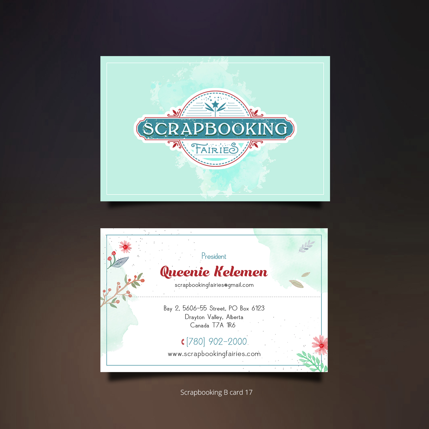 Business Card Design by Sketchweb for Scrapbooking Fairies | Design #13279387