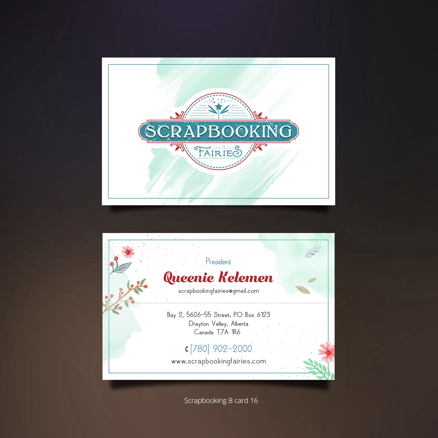 Business Card Design by Sketchweb for Scrapbooking Fairies | Design #13279569