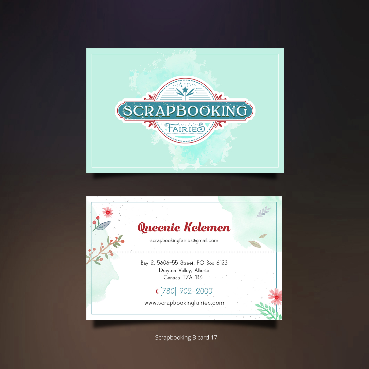 Business Card Design by Sketchweb for Scrapbooking Fairies | Design #13290053