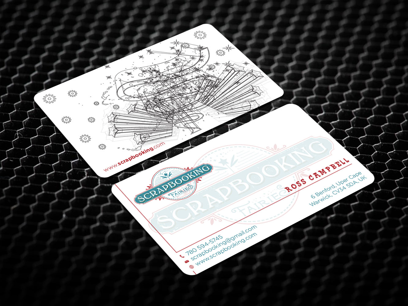 Business Card Design by Verified artistry for Scrapbooking Fairies | Design #13278155