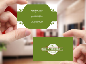 Business Card Design by Creations Box 2015 for Scrapbooking Fairies | Design: #13141236