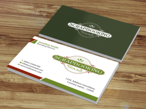 Business Card Design by Creations Box 2015 for Scrapbooking Fairies | Design: #13141237