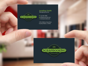 Business Card Design by Creations Box 2015 for Scrapbooking Fairies | Design: #13141238