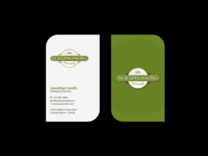 Business Card Design by Creations Box 2015 for Scrapbooking Fairies | Design: #13141251