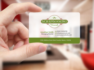 Business Card Design by Creations Box 2015 for Scrapbooking Fairies | Design: #13141262