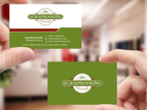Business Card Design by Creations Box 2015 for Scrapbooking Fairies | Design: #13141264