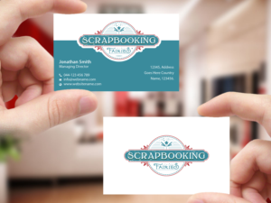 Business Card Design by Creations Box 2015 for Scrapbooking Fairies | Design: #13152365