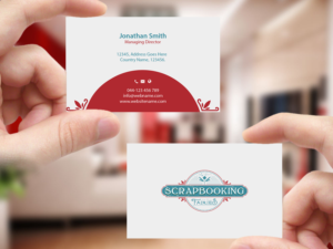Business Card Design by Creations Box 2015 for Scrapbooking Fairies | Design: #13152369