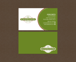 Visitenkarten-Design von chandrayaan.creative für Scrapbooking Fairies | Design: #13134822