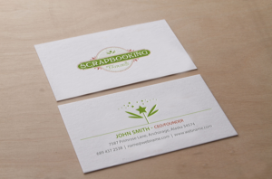 Business Card Design by chandrayaan.creative for Scrapbooking Fairies | Design: #13134842