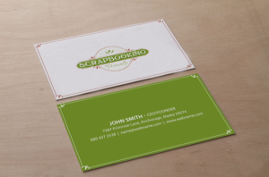Business Card Design by chandrayaan.creative for Scrapbooking Fairies | Design: #13134880