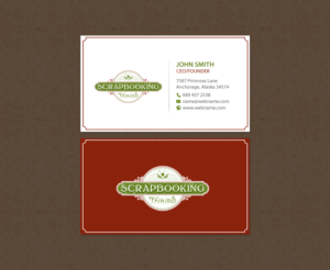 Business Card Design by chandrayaan.creative for Scrapbooking Fairies | Design: #13136236