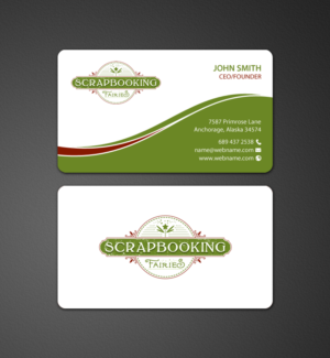 Business Card Design by chandrayaan.creative for Scrapbooking Fairies | Design: #13139745