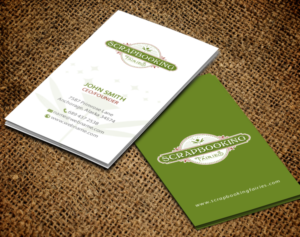 Business Card Design by chandrayaan.creative for Scrapbooking Fairies | Design: #13139760