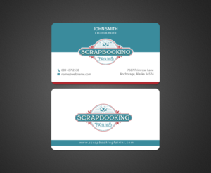 Business Card Design by chandrayaan.creative for Scrapbooking Fairies | Design: #13140405