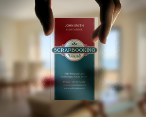 Business Card Design by chandrayaan.creative for Scrapbooking Fairies | Design: #13160752