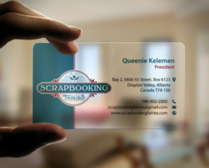 Business Card Design by chandrayaan.creative for Scrapbooking Fairies | Design: #13199954