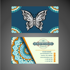 Business Card Design by sakthihsr95 for Scrapbooking Fairies | Design #13287944