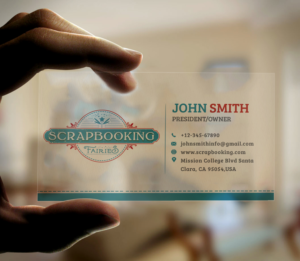 Business Card Design by Graphic Flame for Scrapbooking Fairies | Design: #13140536