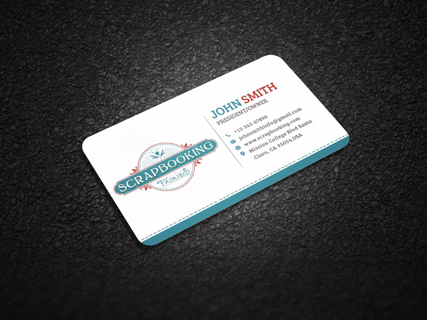 Business Card Design by Graphic Flame for Scrapbooking Fairies | Design #13140553