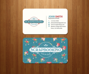 Visitenkarten-Design von Graphic Flame für Scrapbooking Fairies | Design: #13180616
