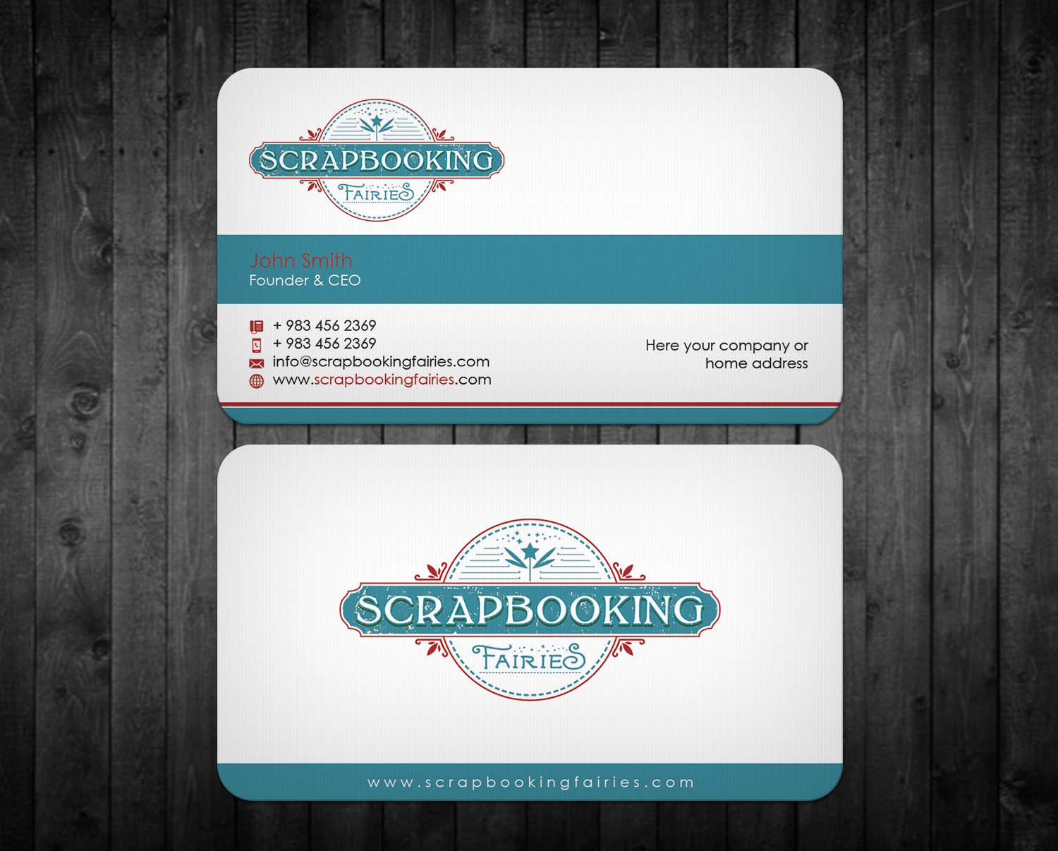 Business Card Design by Cortana for Scrapbooking Fairies | Design #13144665