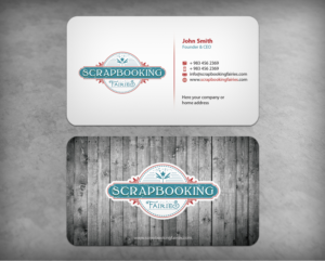 Business Card Design by Cortana for Scrapbooking Fairies | Design: #13152151