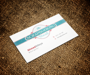 Business Card Design by a7mddz for Scrapbooking Fairies | Design: #13147395