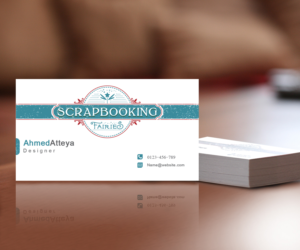 Business Card Design by a7mddz for Scrapbooking Fairies | Design #13147506